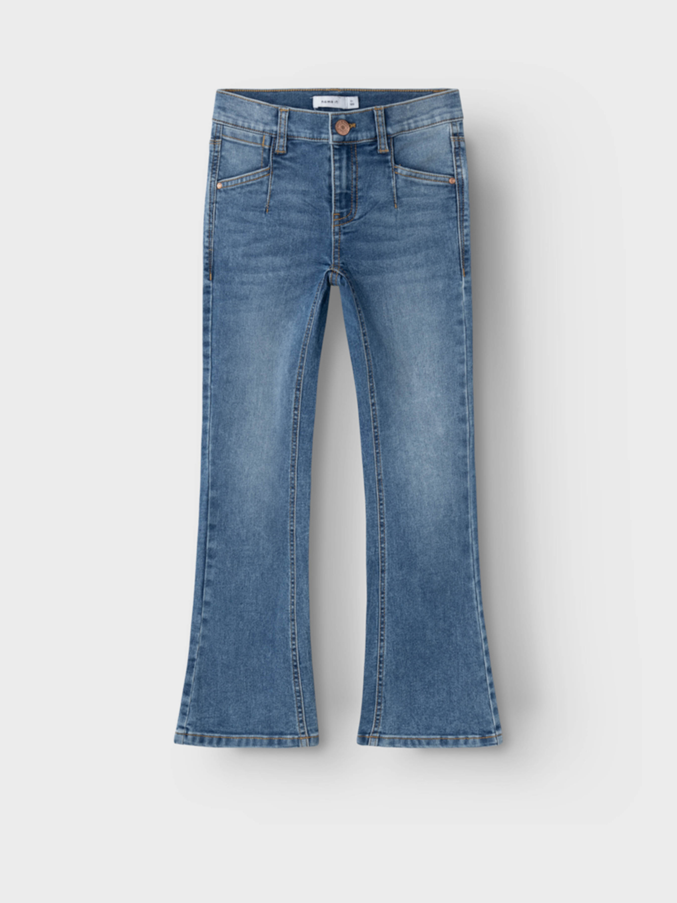 Джинси кльош Name it модель 13231219_Medium Blue Denim Фото