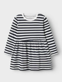 Платье мини Name it модель 13232892_Bright White STRIPES IN DA Фото