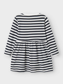 Платье мини Name it модель 13232892_Bright White STRIPES IN DA Фото