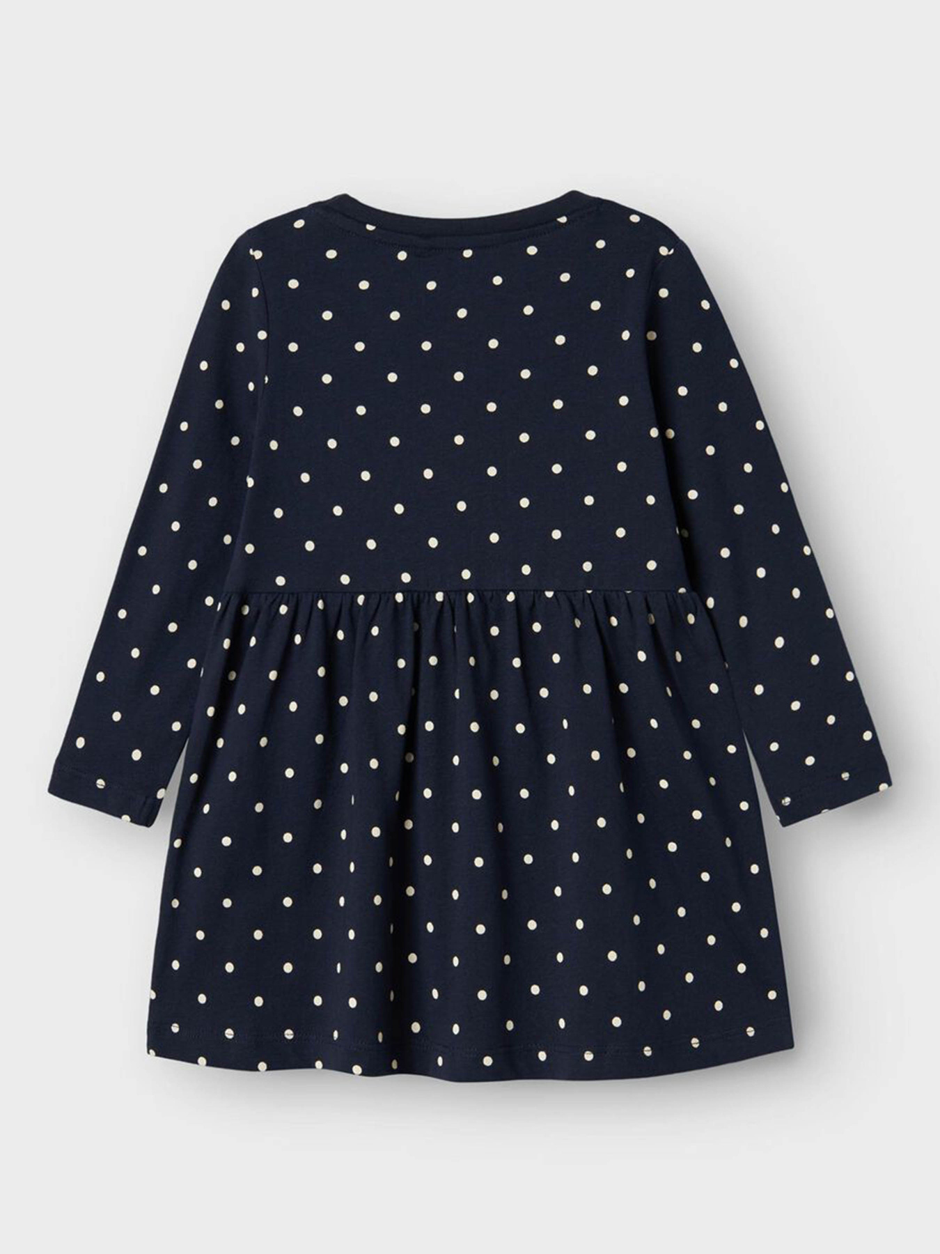 Платье мини Name it модель 13232892_Dark Sapphire DOTS AOP IN Фото