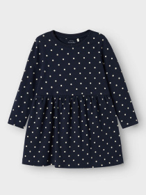 Сукня міні Name it модель 13232892_Dark Sapphire DOTS AOP IN Фото