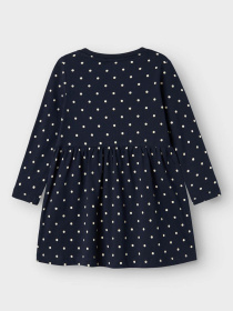 Платье мини Name it модель 13232892_Dark Sapphire DOTS AOP IN Фото