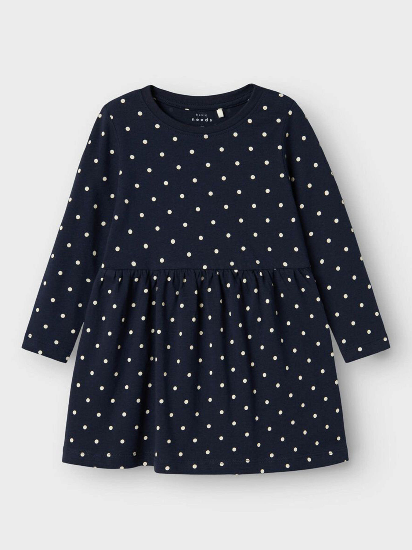 Сукня міні Name it модель 13232892_Dark Sapphire DOTS AOP IN Фото