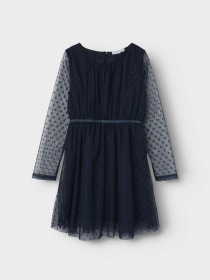 Платье мини Name it модель 13235640_Dark Sapphire Фото