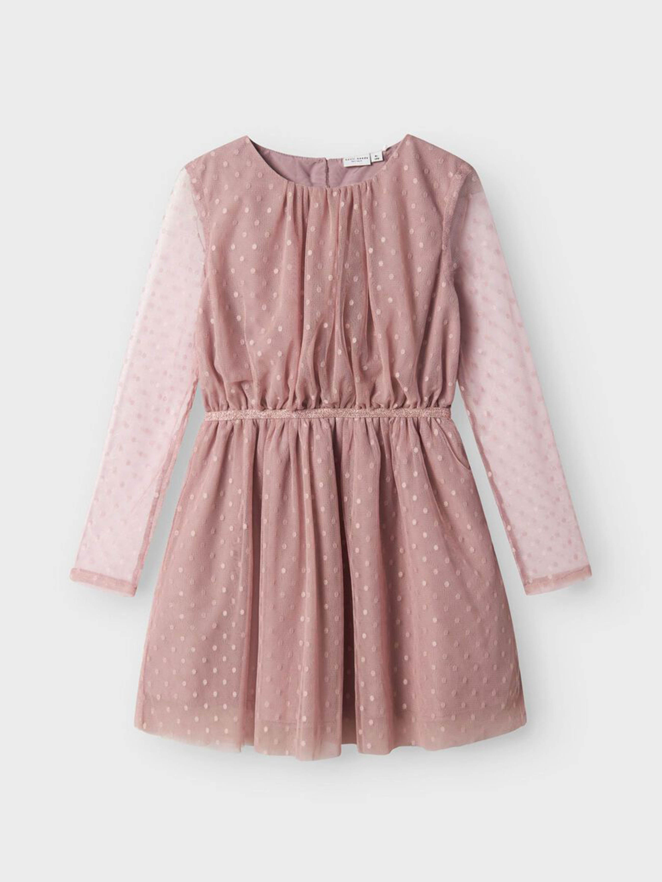 Платье мини Name it модель 13235640_Deauville Mauve Фото