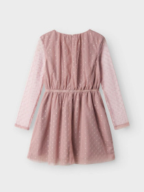 Платье мини Name it модель 13235640_Deauville Mauve Фото