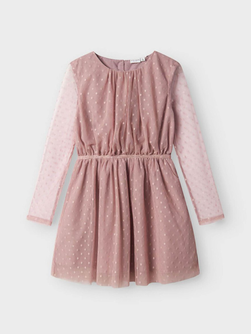 Платье мини Name it модель 13235640_Deauville Mauve Фото