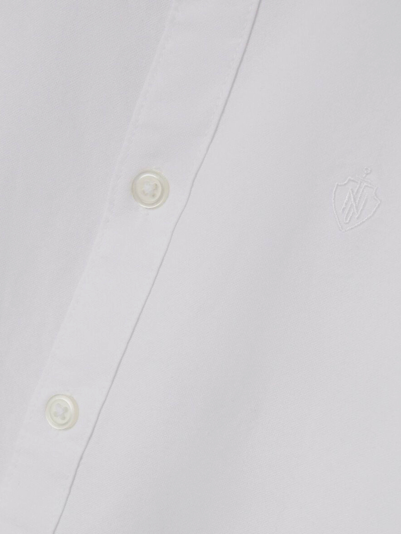 Рубашка повседневная Name it модель 13169166_Bright White Фото