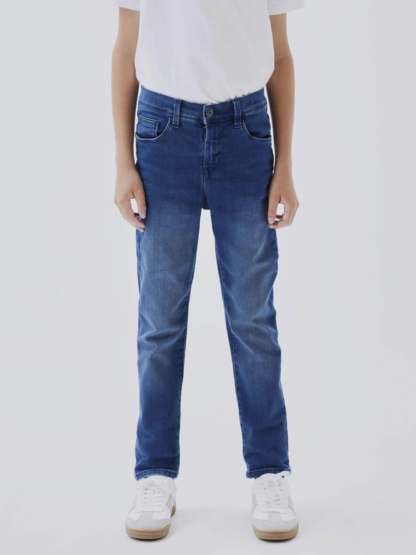 Завужені джинси Name it модель 13208915_Medium Blue Denim Фото