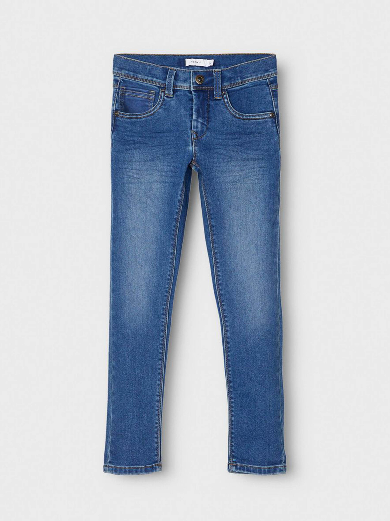 Завужені джинси Name it модель 13208915_Medium Blue Denim Фото