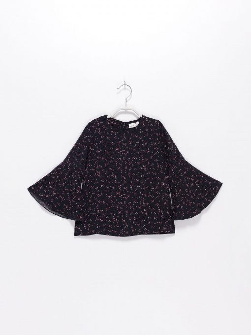 Блуза Name it модель 817405505T665_т.синій комб. Фото