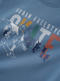 Лонгслів Name it модель 13224962_Coronet Blue Skate Фото