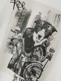 Футболка Name it модель 13227474_Jet Stream Dog Фото