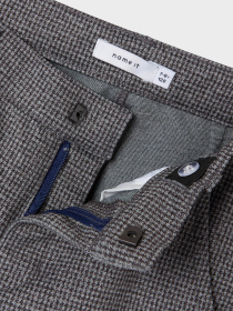 Класичні штани Name it модель 13227800_Licorice CHECKS Класичні штани Name it модель 13227800_Licorice CHECKS Фото