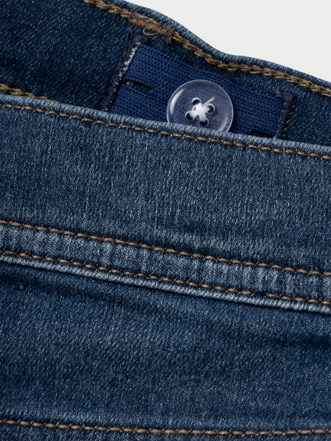 Широкі джинси Name it модель 13231226_Dark Blue Denim Фото