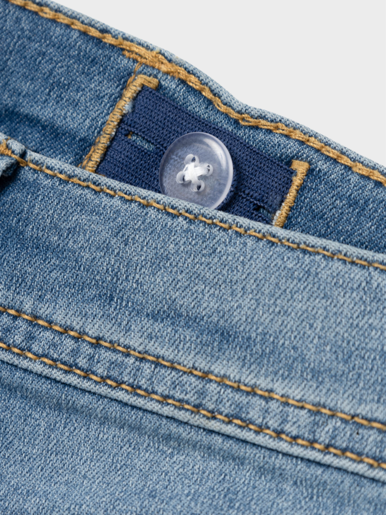 Широкі джинси Name it модель 13231226_Medium Blue Denim Фото