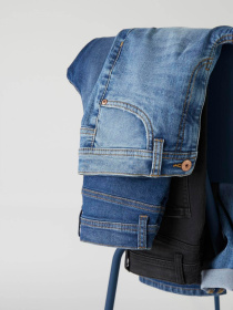 Широкі джинси Name it модель 13231226_Medium Blue Denim Фото