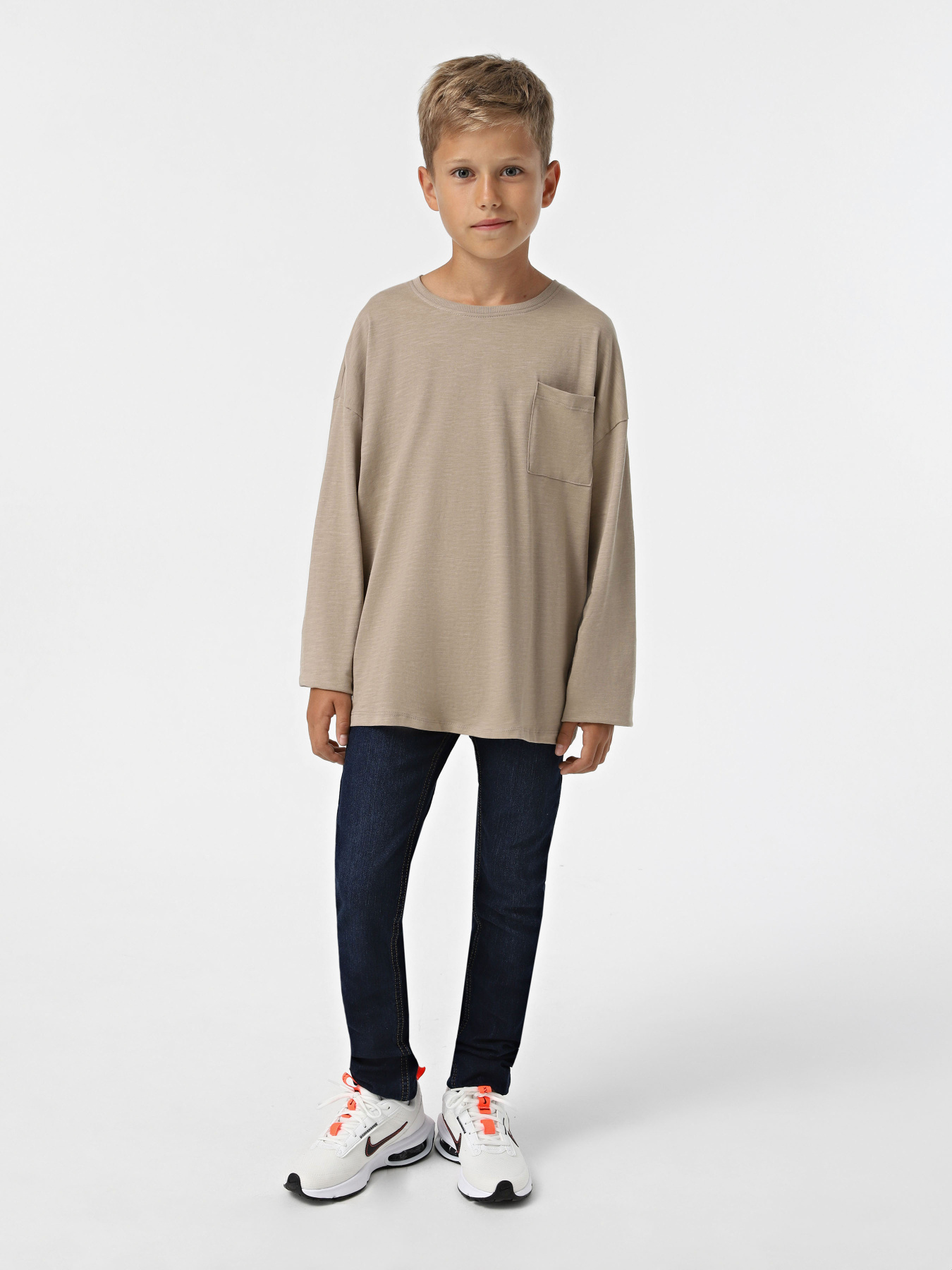 Лонгслив Name it модель 13234710_Weathered Teak Фото