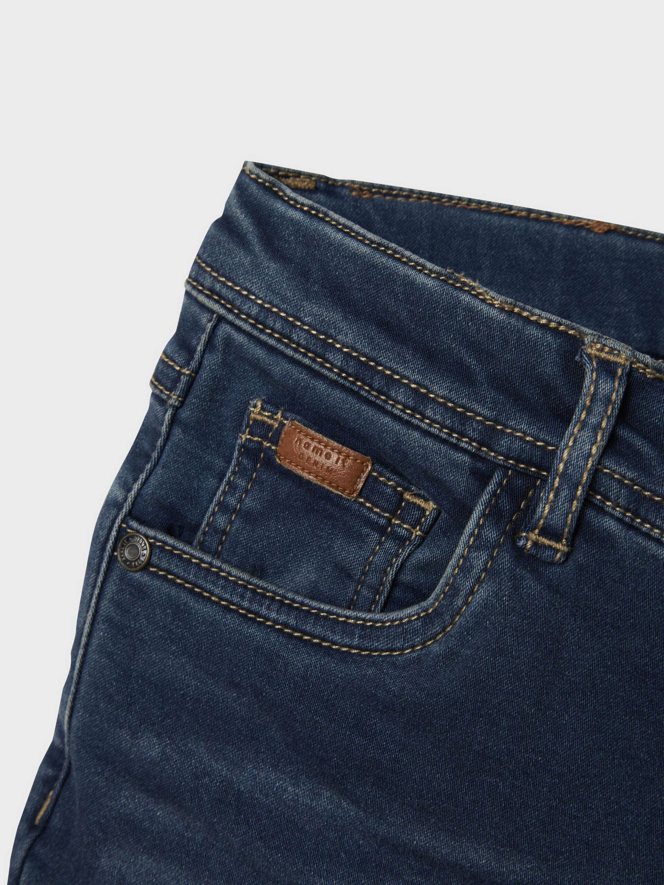 Прямі джинси Name it модель 13232535_Dark Blue Denim Фото