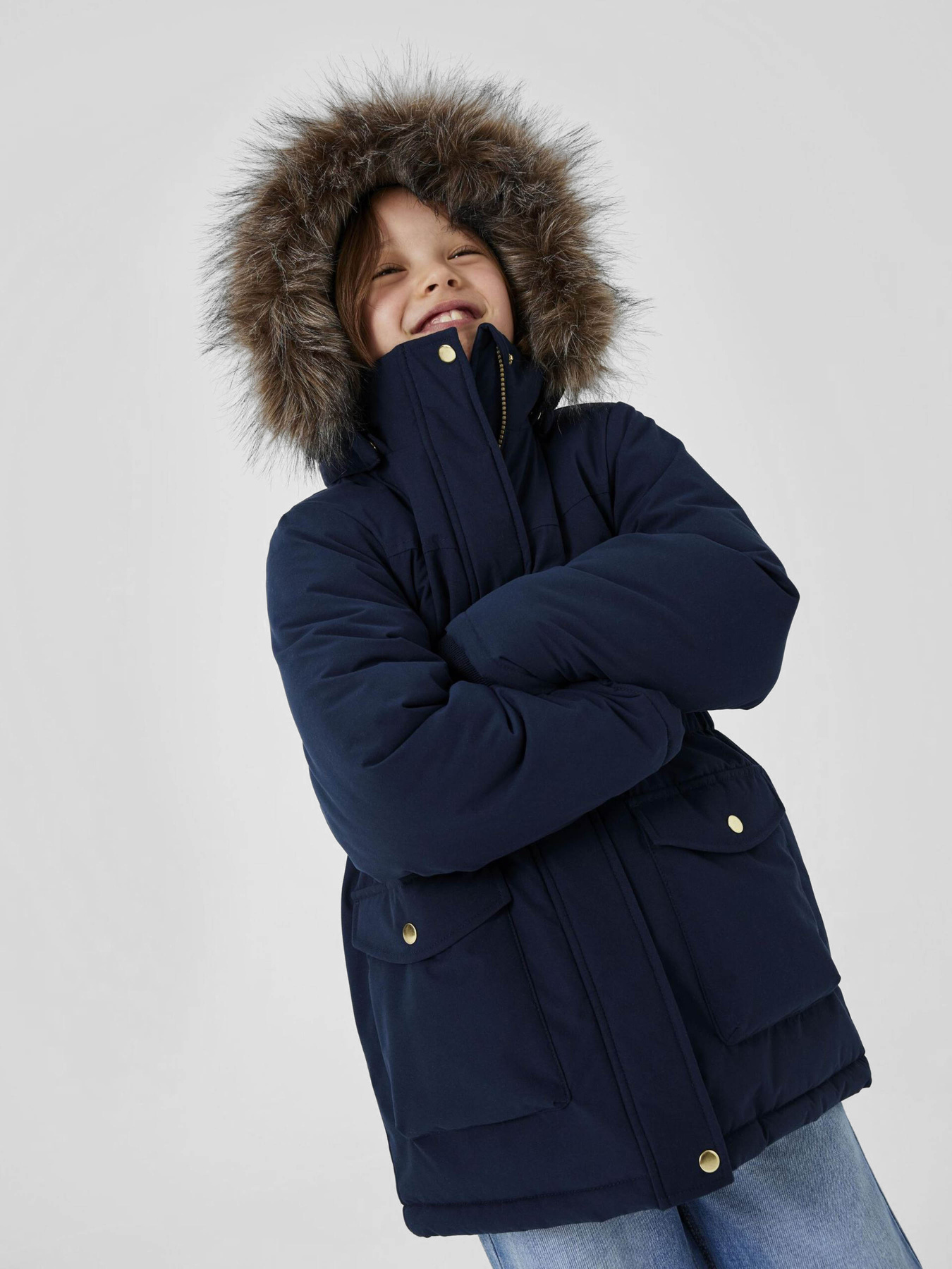 Парка Name it модель 13227832_Dark Sapphire Фото