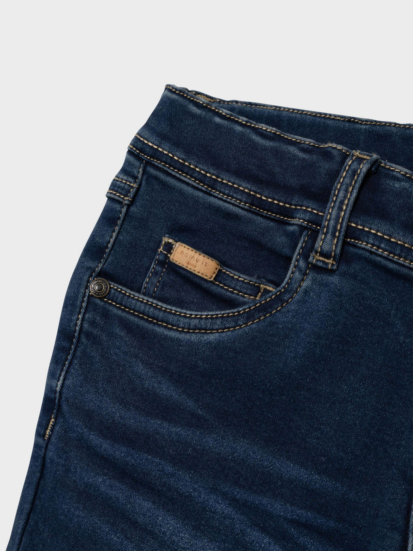 Прямі джинси Name it модель 13232536_Dark Blue Denim Фото