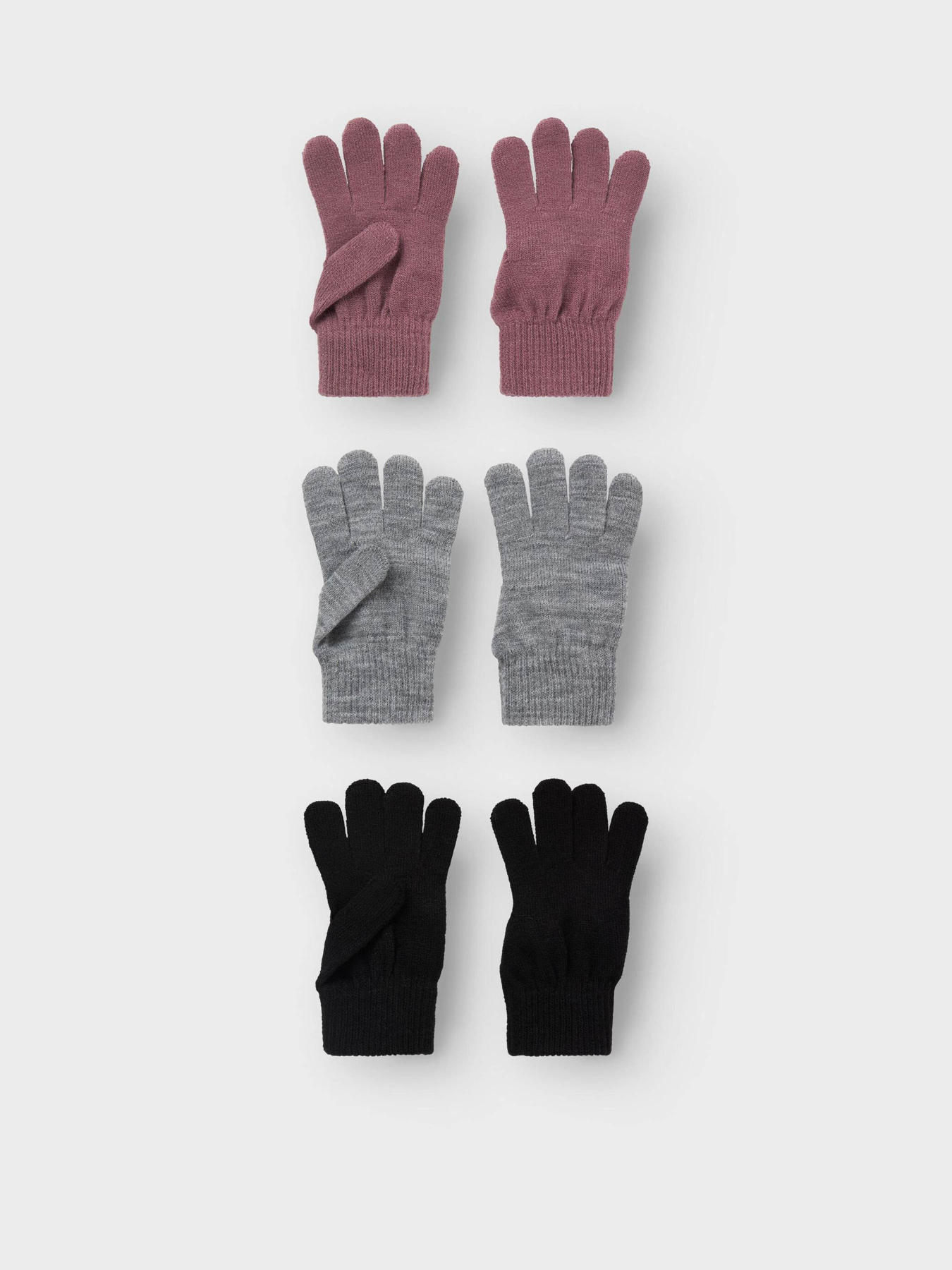 Набор перчаток Name it модель 13208864_Grape Shake 3 PACK WITH GR Фото