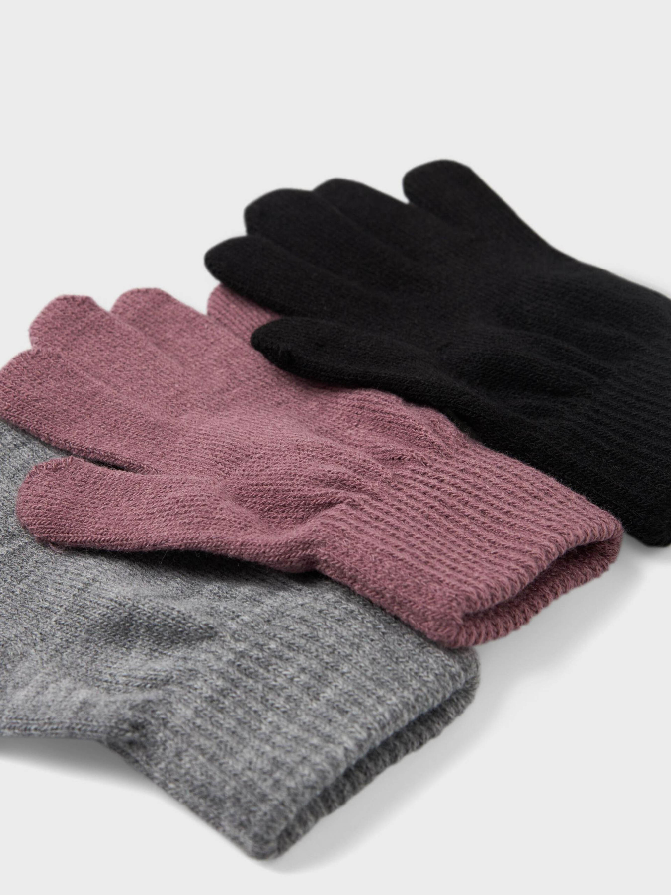 Набор перчаток Name it модель 13208864_Grape Shake 3 PACK WITH GR Фото