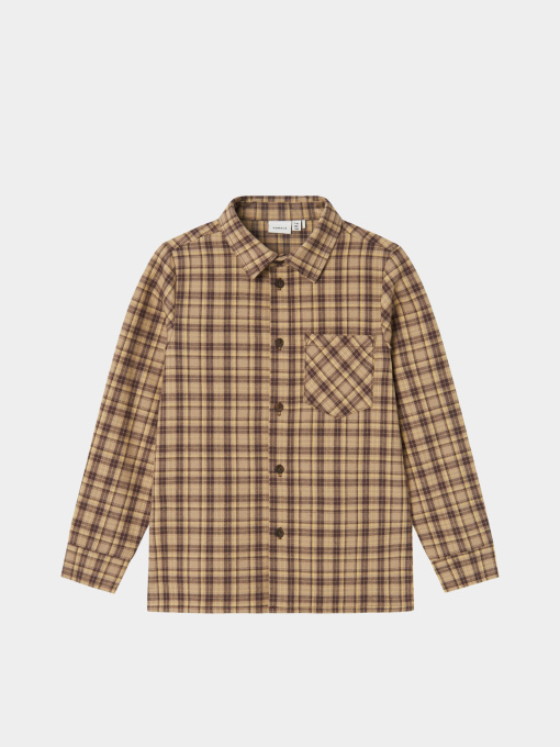 Сорочка Name it модель 13222854_Weathered Teak Фото