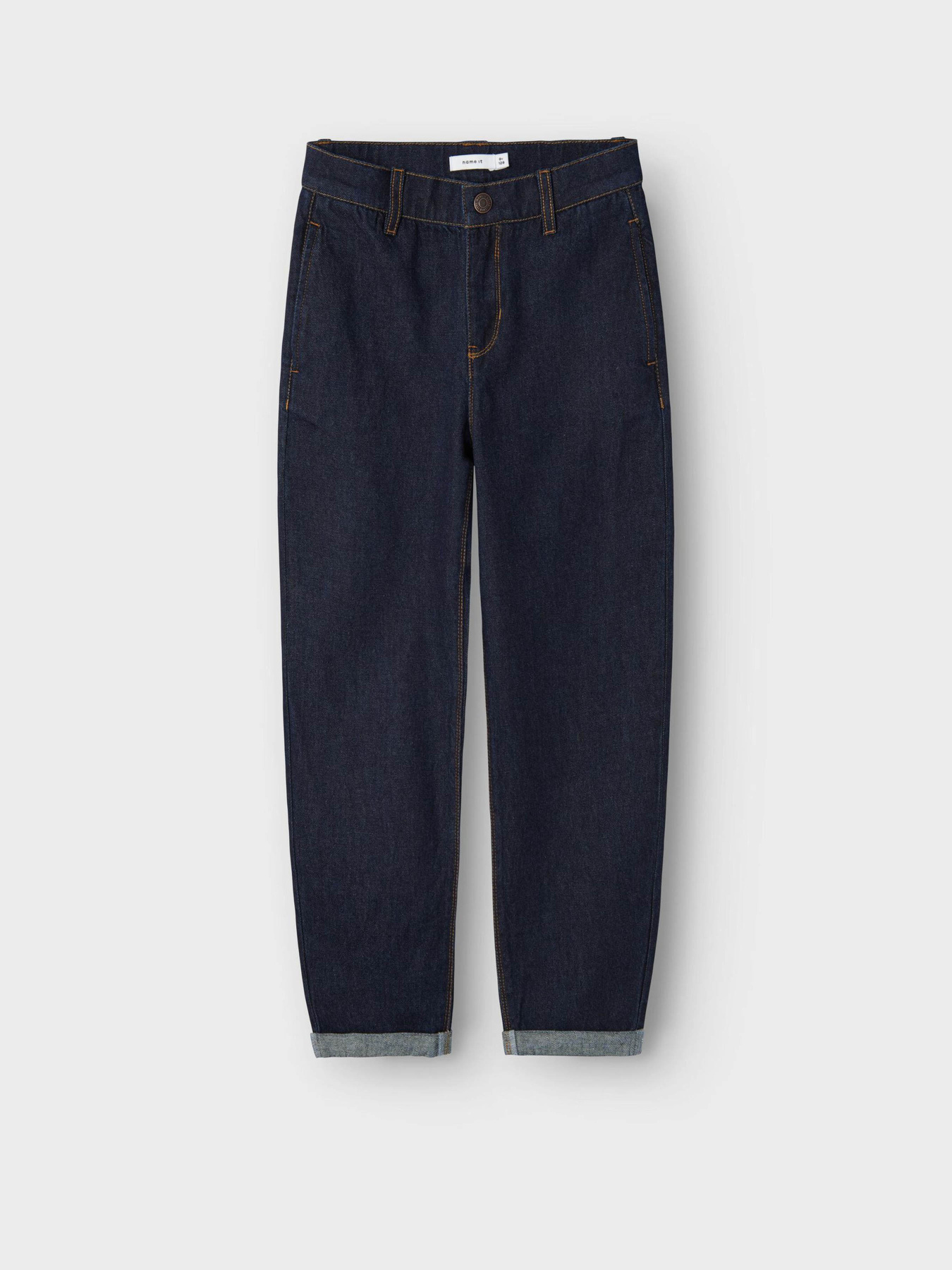 Прямые джинсы Name it модель 13235531_Dark Blue Denim Фото