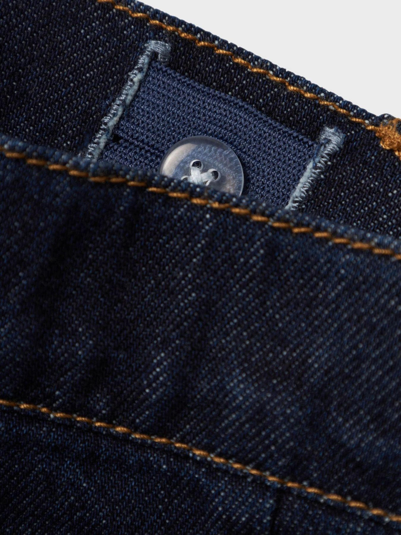 Прямые джинсы Name it модель 13235531_Dark Blue Denim Фото