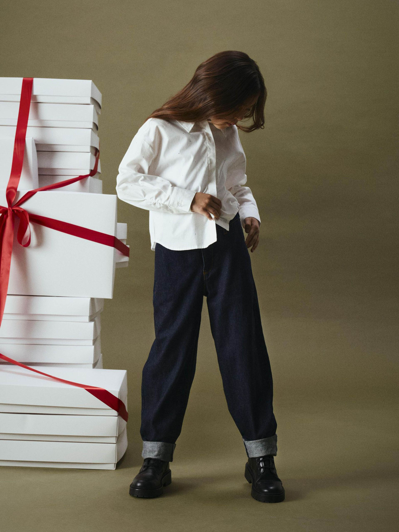 Прямі джинси Name it модель 13235531_Dark Blue Denim Прямі джинси Name it модель 13235531_Dark Blue Denim Фото