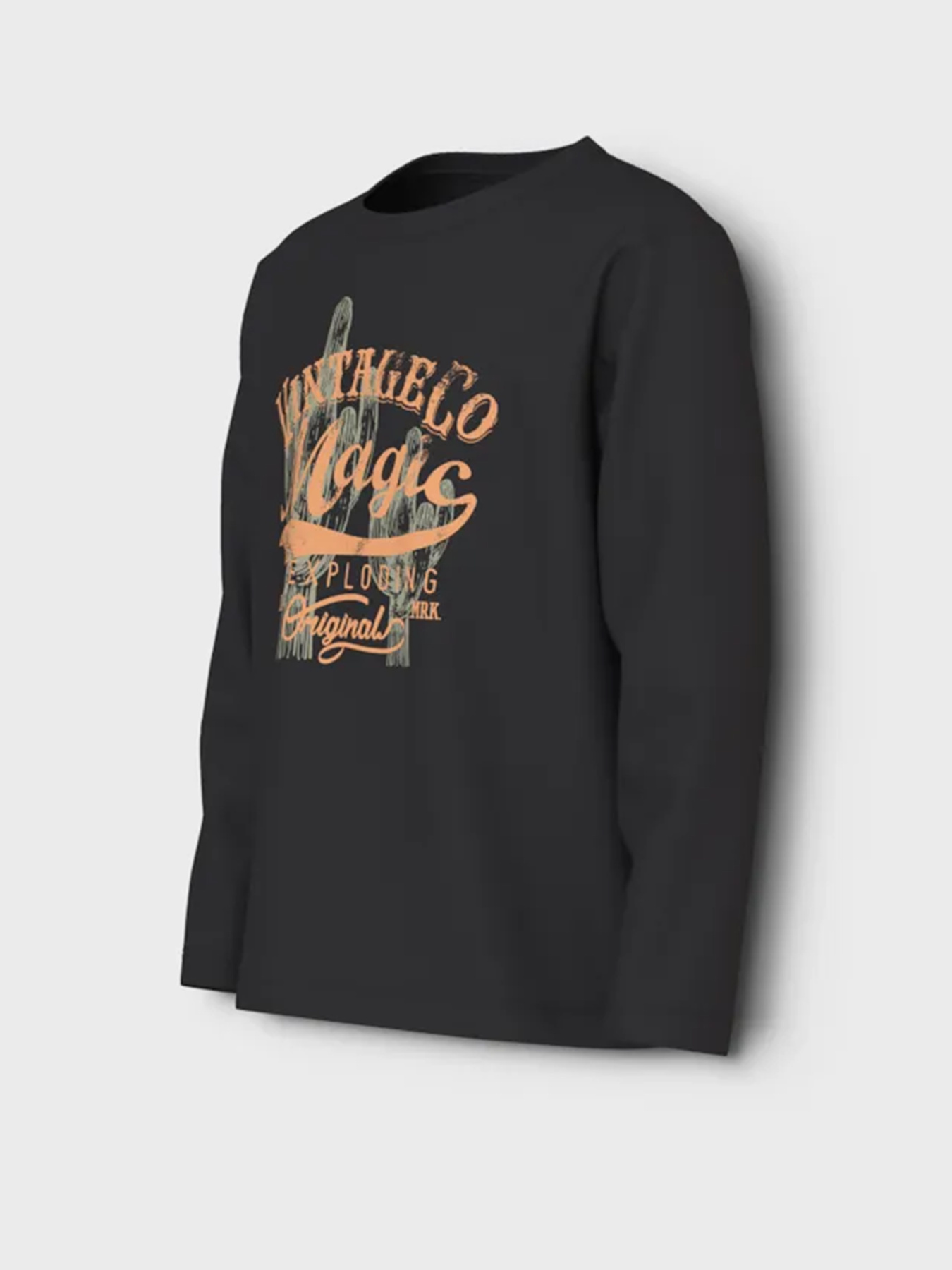 Лонгслив Name it модель 13224968_Black Vintage Фото