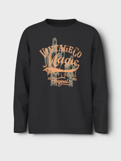 Лонгслив Name it модель 13224968_Black Vintage Фото