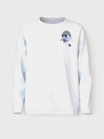 Лонгслив Name it модель 13224968_Bright White Gorilla Фото