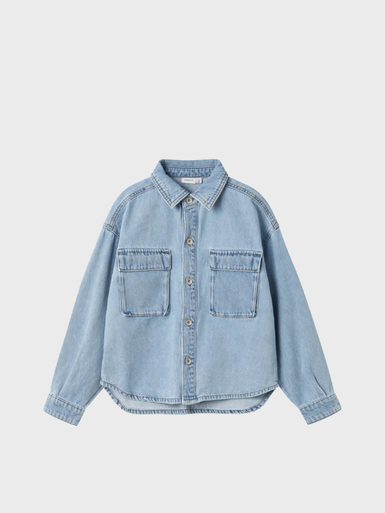 Рубашка Name it модель 13232531_Light Blue Denim Фото