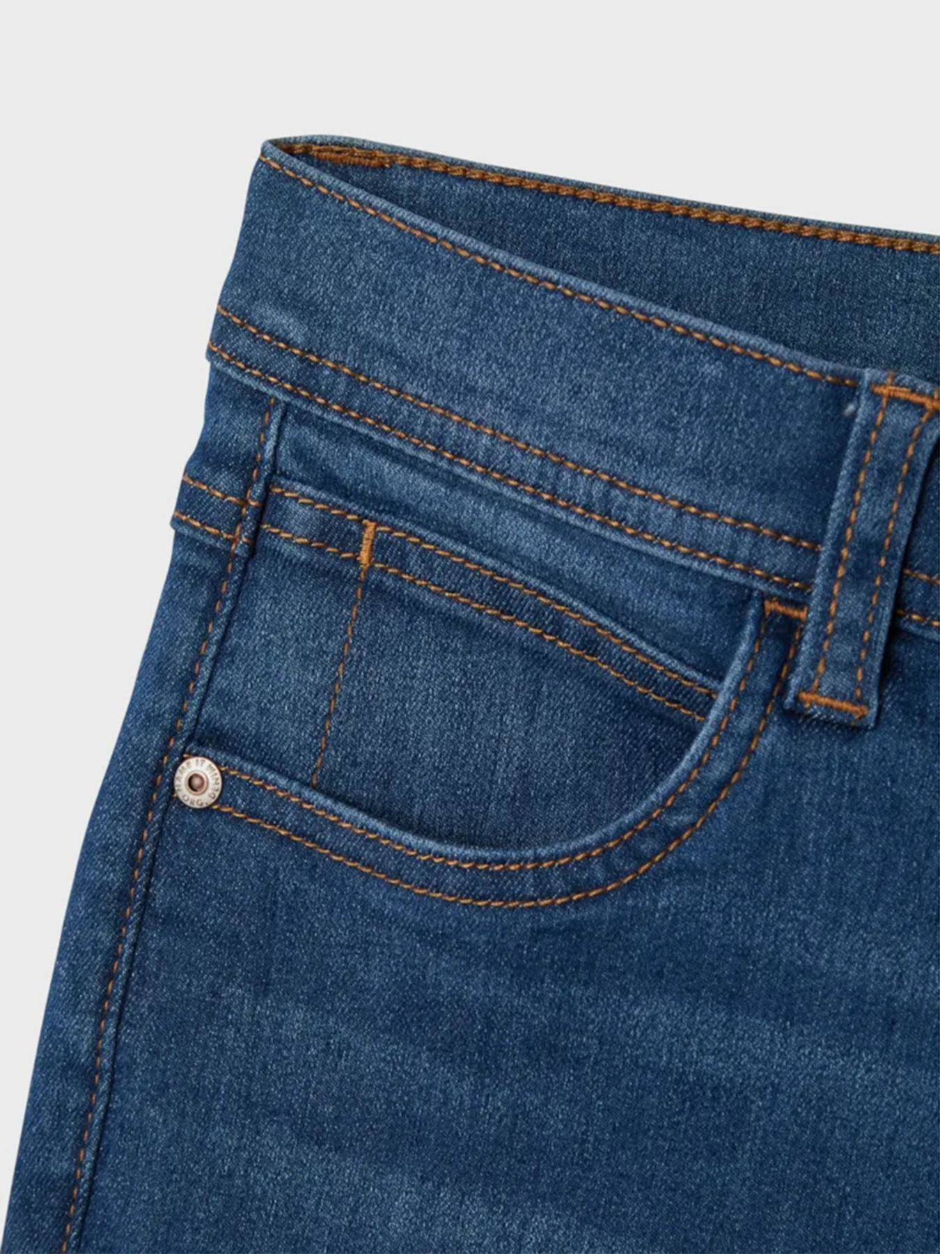 Прямі джинси Name it модель 13238080_Dark Blue Denim Фото