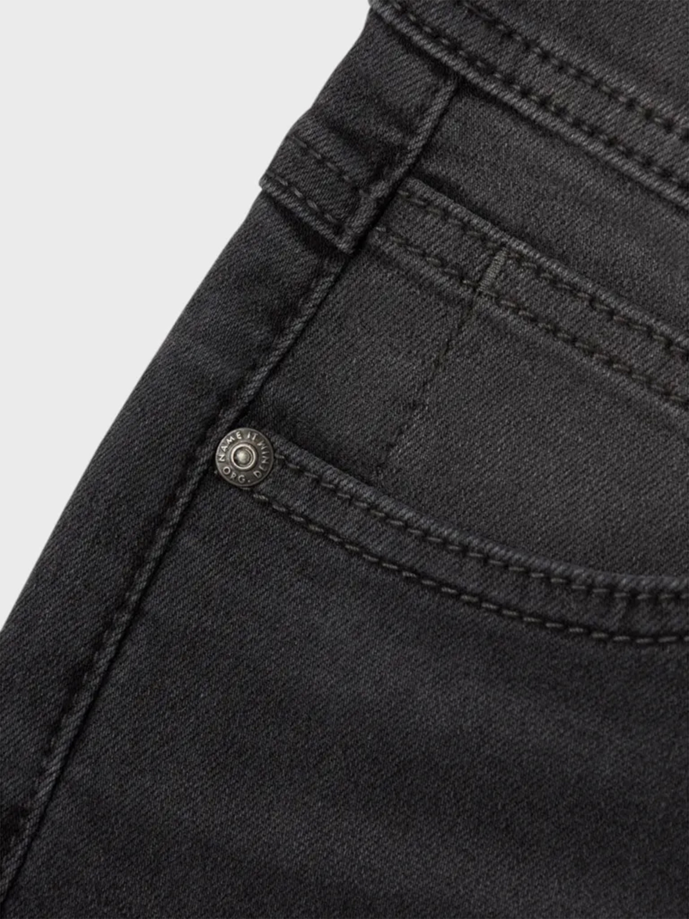 Прямые джинсы Name it модель 13238080_Dark Grey Denim Фото