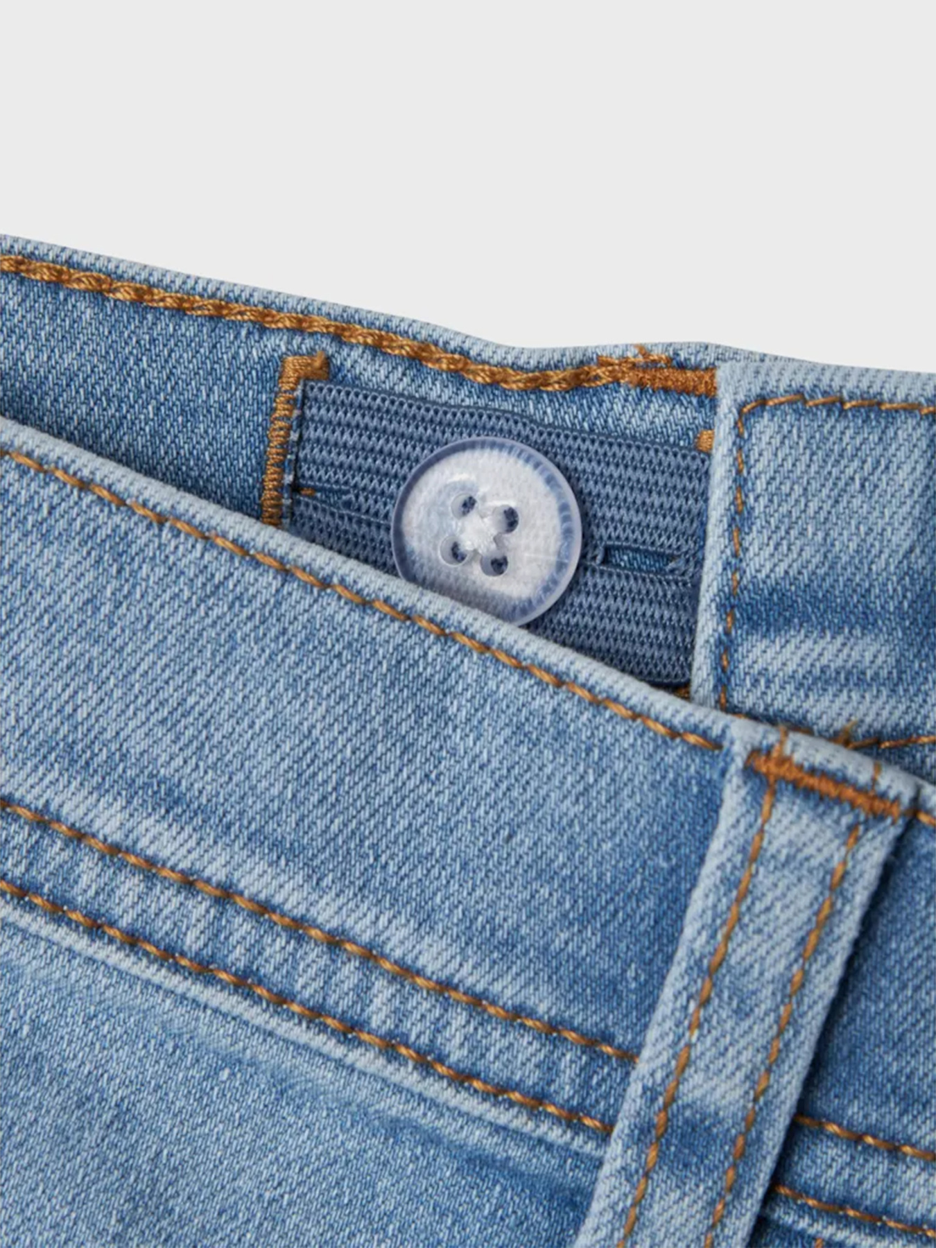 Прямі джинси Name it модель 13238080_Light Blue Denim Фото