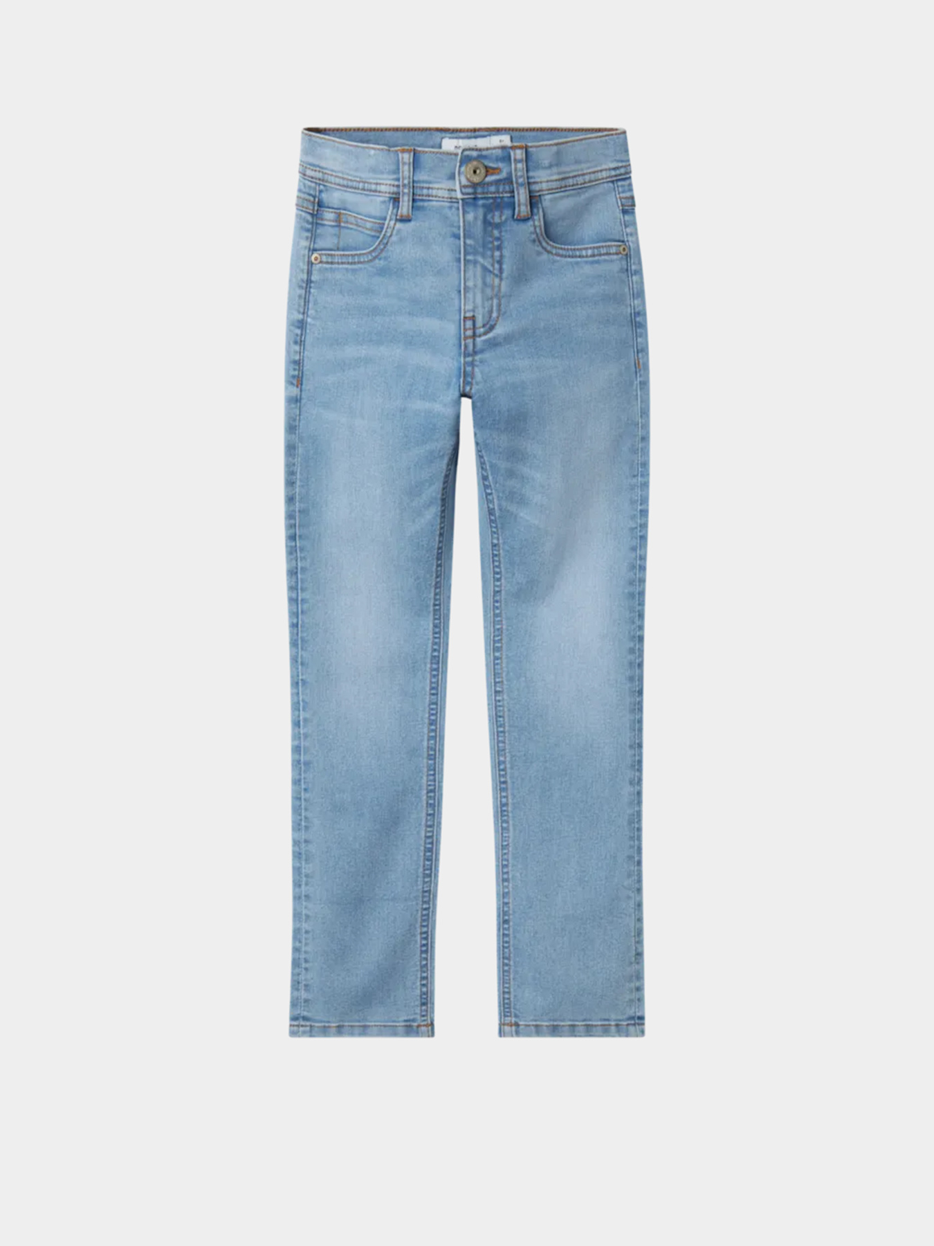 Прямые джинсы Name it модель 13238082_Light Blue Denim Фото