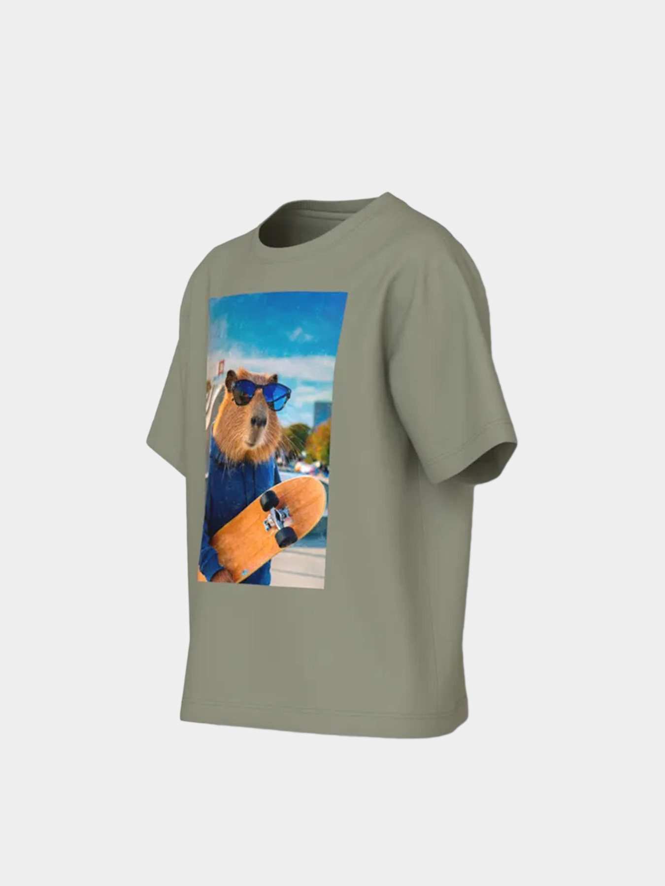 Футболка Name it модель 13239070_Tea Capybara Фото