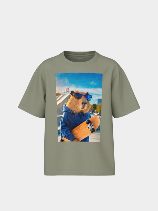 Футболка Name it модель 13239070_Tea Capybara Фото