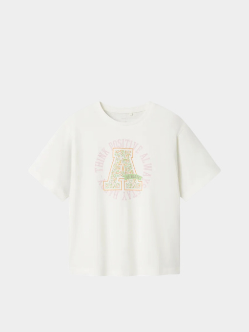 Футболка Name it модель 13239427_Cloud Dancer Фото