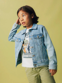 Джинсовая куртка Name it модель 13241461_Light Blue Denim Фото