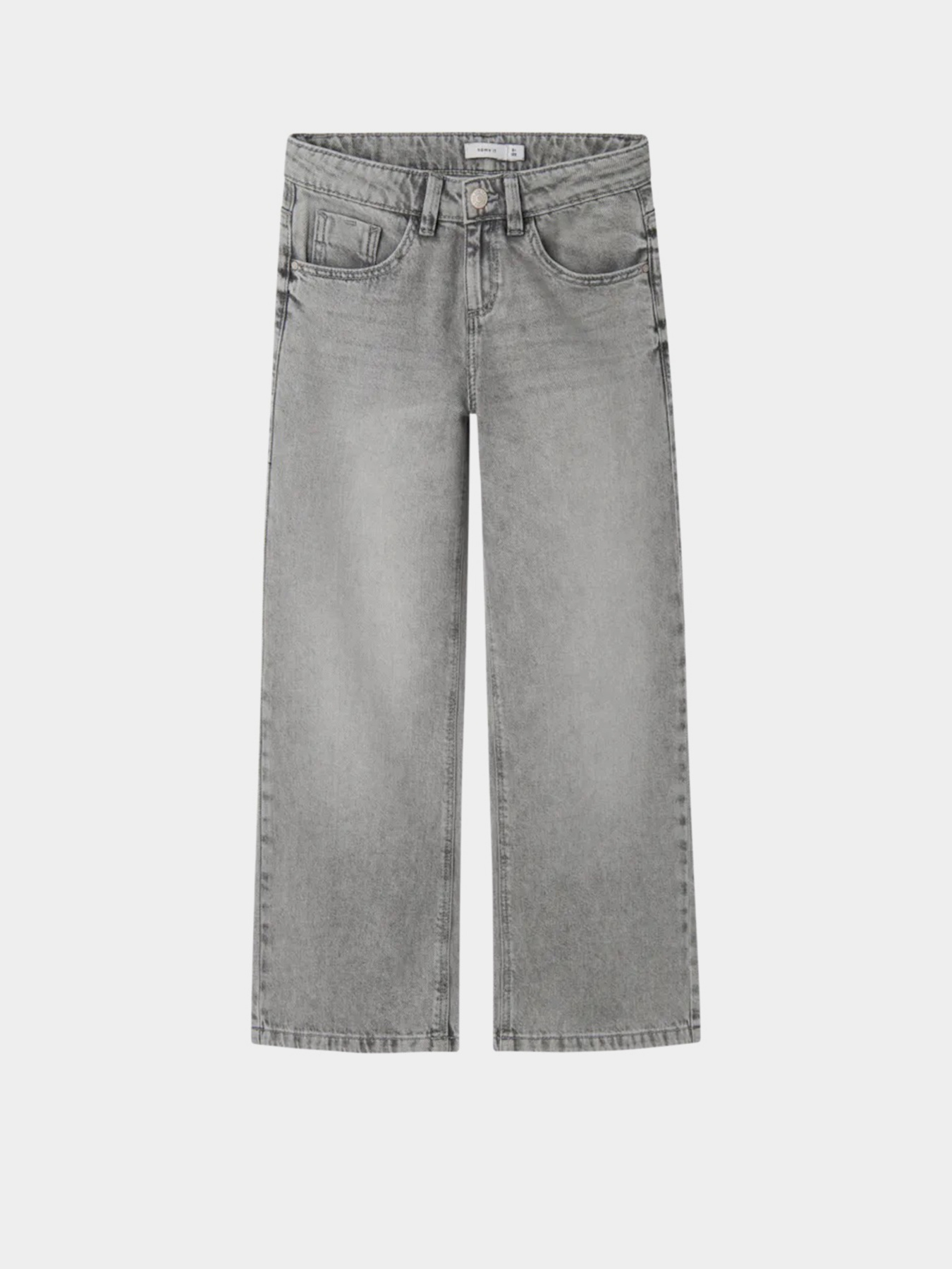 Широкі джинси Name it модель 13230733_Light Grey Denim Фото