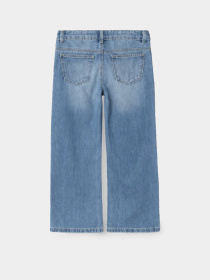 Широкие джинсы Name it модель 13230733_Medium Blue Denim Фото