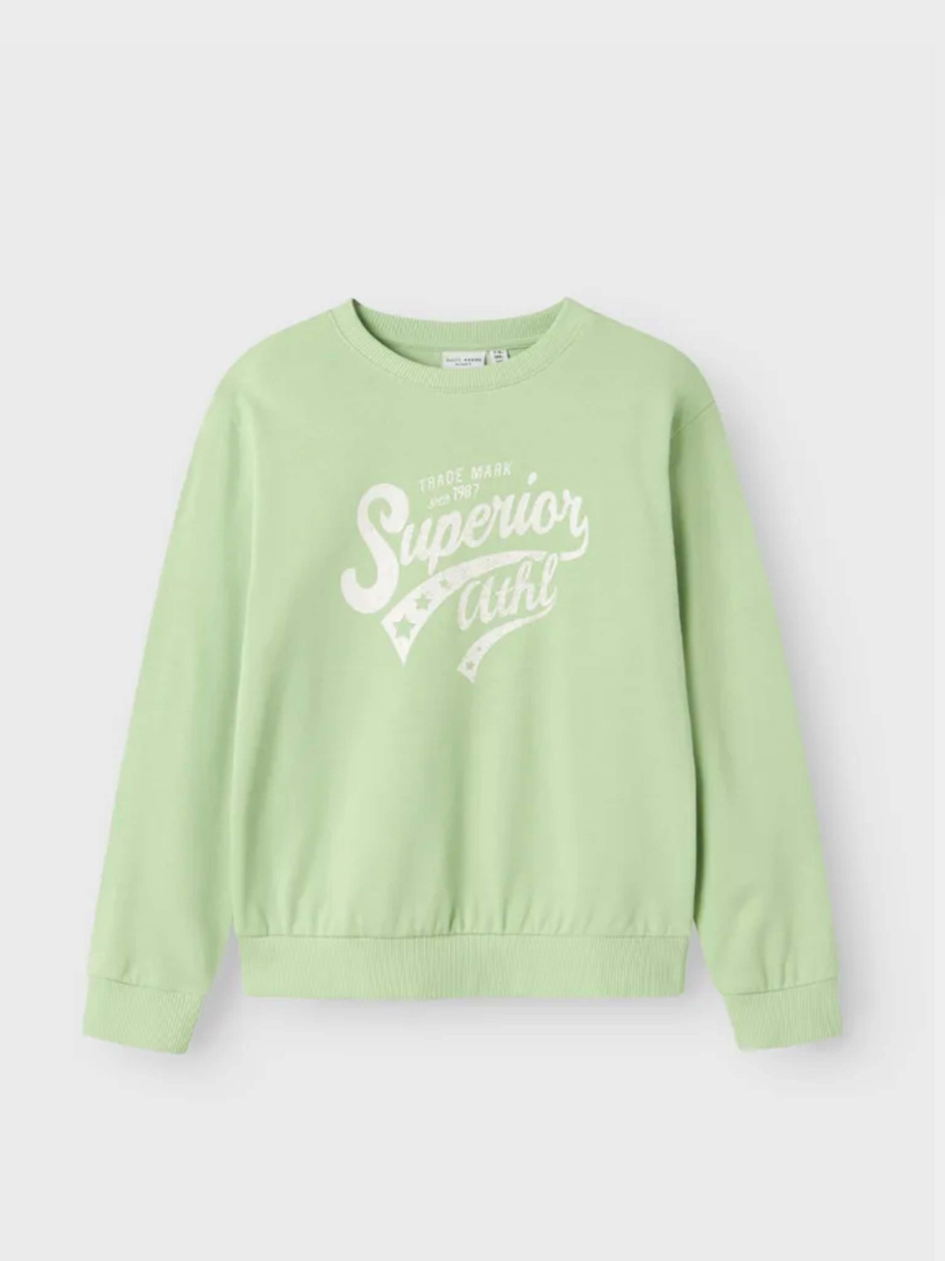 Світшот Name it модель 13240571_Arcadian Green Superior Фото