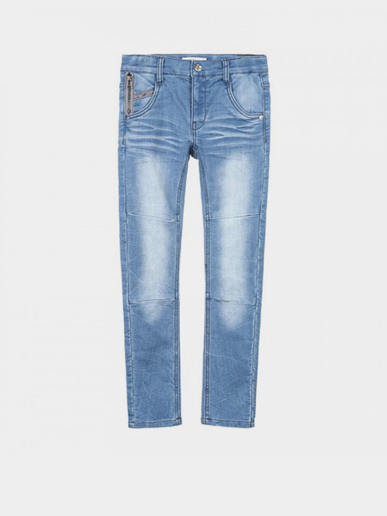 Прямые джинсы Name it модель 818132503T3556_с.синій Фото