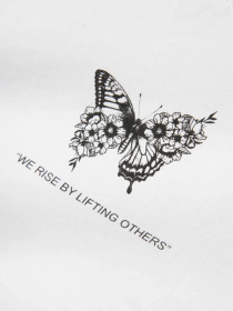 Футболка Name it Модель 13240657_Bright White BLACK Фото