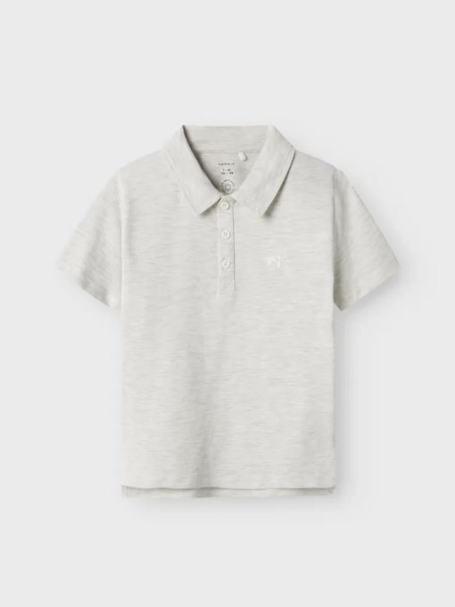 Поло Name it модель 13241028_Light Grey Melange Фото