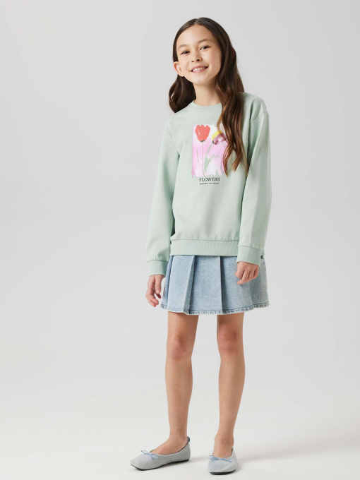 Свитшот Name it модель 13244207_Aqua Gray Фото